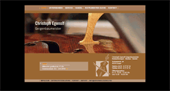 Desktop Screenshot of geigenbau-egenolf.de