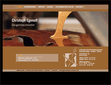 Tablet Screenshot of geigenbau-egenolf.de
